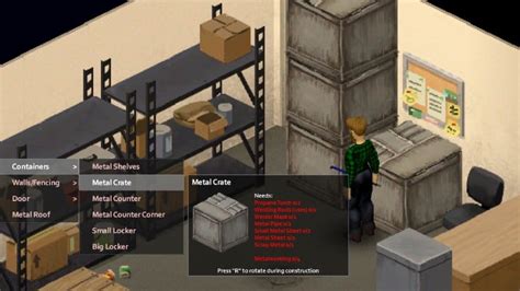 zomboid metal crate